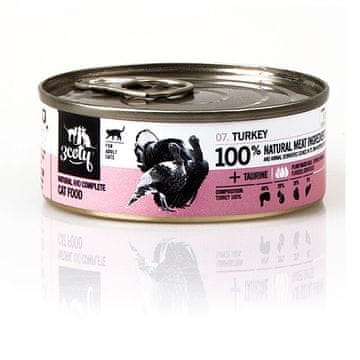 slomart 3COTY Hrana za mačke - puretina, 80 g