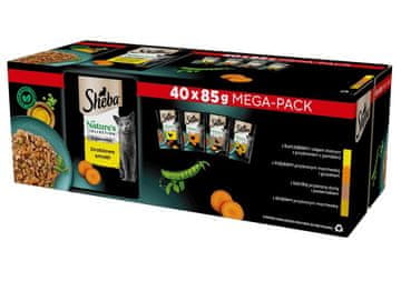 Sheba Sheba nature's collection drobiowe smaki w galarecie- drób - adult- mokra hrana za mačke - 40x85