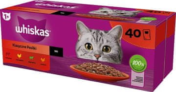 Whiskas Whiskas vrećice perad, janjetina, govedina za mačke 40x85g