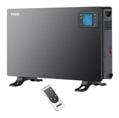 Heater Konvektorski grijač NOVEEN CH7100 LCD SMART, crni, s daljinskim upravljanjem