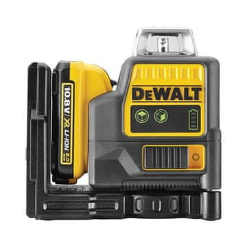 DeWalt DeWALT DCE0811D1G-QW linijski laser, domet 30 m, baterija uključena