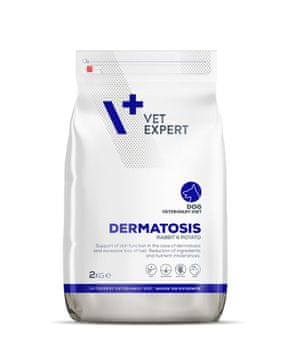 VetExpert VETEXPERT Veterinary Diet Dermatosis Pas - kunić i krumpir - hrana za pse - 2 kg
