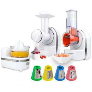 ESP Električno ribalo/spiralizator Esperanza EKM027 Plastika Bijela