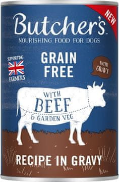 BUTCHER'S Original Recipe Mokra Hrana za Pse - Govedina u umaku - 400 g
