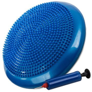 Verkgroup jastuk za ravnotežu + pumpa, 32 cm, plavi (14210_N)