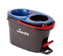 Vileda Vileda H2prO rotirajuća krpa - crvena, plava, crna, mikrovlakna, teleskopska drška