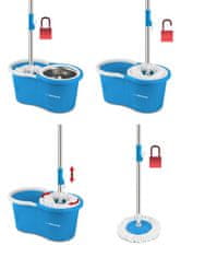 slomart Esperanza EHS006 Rotacijski Mop - Bijela/Plava