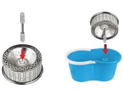 slomart Esperanza EHS006 Rotacijski Mop - Bijela/Plava