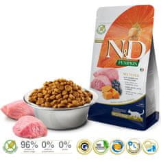 Farmina Farmina n&d pumpkin cat lamb&blueberry neutered - suha hrana za mačke - 1,5 kg