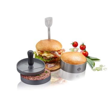 Gefu GEFU BBQ G-89494 - set za burgere od 3 komada