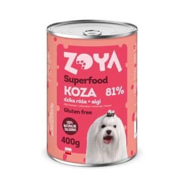 Zoy ZOYA Superfood Kozjić Mokra Hrana za Pse - 400g
