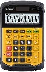 CAI CASIO vodootporni uredski kalkulator WM-320MT-S, 12 znamenki (IP54)