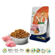Farmina Farmina n&d pumpkin cat lamb&blueberry neutered - suha hrana za mačke - 300 g
