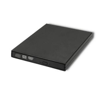 Qoltec Qoltec 51858 vanjski DVD-RW snimač – USB 2.0, crni