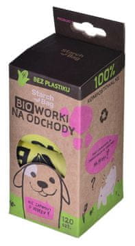 BAG STARCH BAG vrećice za pseći izmet - 8 x 15 komada