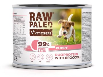 VetExpert VEE Raw Paleo Duoprotein Svinjetina & Janjetina Puppy mokra hrana - 200g