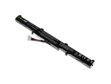 slomart Green Cell AS77 zamjenska baterija za prijenosno računalo, 4 ćelije, 15V, 2200 mAh, crna