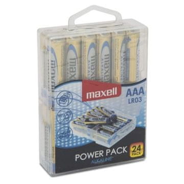 Maxell MAXELL ALKALNA BATERIJA LR03 AAA, VALUE BOX 24 KOMADA