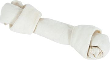 Zolux ZOLUX Knotted bijela kost ZOU, 140 g - Žvakalica za velike pse
