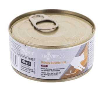 Trovet Trovet asd urinary struvite z govedinom - mokra hrana za mačke - 100 g