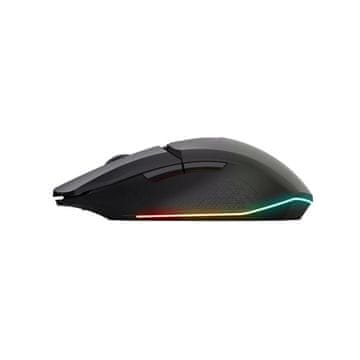 Trust Trust Felox GXT110 - Bežični gaming miš, crni, USB-C, 80h baterija