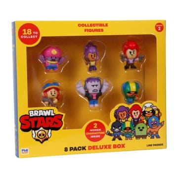 shumee BRAWL STARS FIGURE S2 - PAKIRANJE OD 8 DELUXE KUTIJICA VERZIJA A