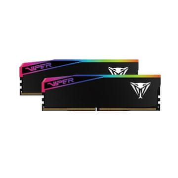 Patriot Viper Elite 5 Ultra RGB Kit 64GB (2x32GB) DDR5-6400 DIMM CL32, 1.4V