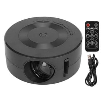 VYZIO® Mini LED projektor s Bluetooth zvučnikom, kristalna slika, prijenosni, univerzalna povezivost | CASTLITE