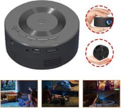 VYZIO® Mini LED projektor s Bluetooth zvučnikom, kristalna slika, prijenosni, univerzalna povezivost | CASTLITE