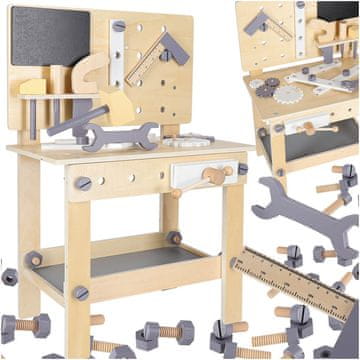 Ikonka Aga Drvena dječja radionica s alatom