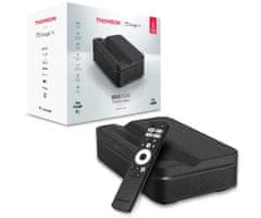 Thomson SIRIUS PG55B projektor, 4K UHD, Google TV, pametni daljinski upravljač, crni