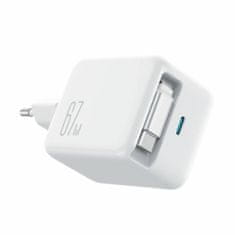 Joyroom punjač 67W USB TipC GaN QC PD s kablom bijeli JR-TCL06