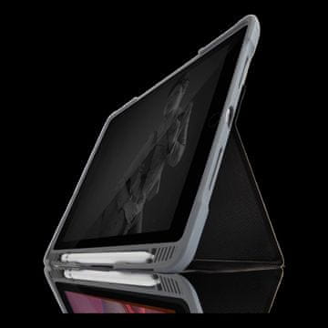 STM Dux Plus Duo, zaštitna futrola za iPad 7/8/9, crna