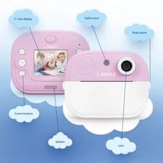 LAMAX InstaKid2 Play dječja kamera, ružičasta