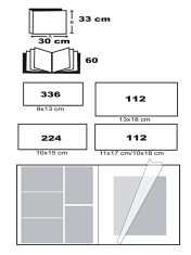 Tradag W ELEGANCE foto album BB-P60 29x32