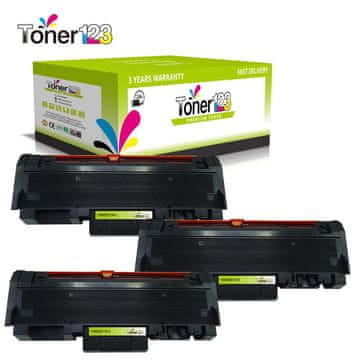 Toner123 Komplet Xerox 106R02778 / Phaser 3052, 3260 / WorkCentre 3215, 3225 zamjenski toneri (3) - 3 × crna