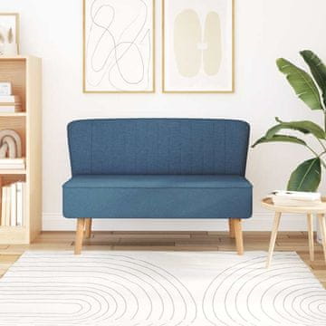 Vidaxl Sofa 117x55,5x77 cm, Plava tkanina