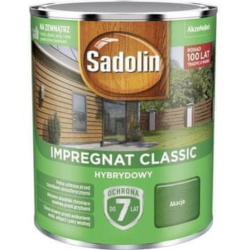 KLASIČNA HIBRIDNA IMPREGNACIJA 7 GODINA AKACIJE 0,75L - 5 VREĆICA AKA 0,7