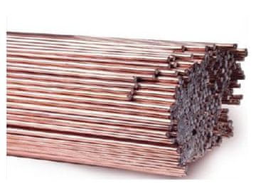 ŠTAP ZA ZAVARIVANJE. BAKRENI 2,50*1000MM SPG1 PAKIRANJE 10KG - 10,0 KG - BUBANJ 2,5*10CU