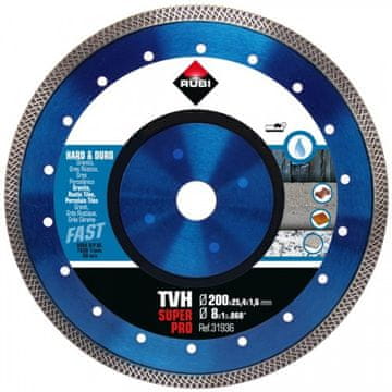 DIJAMANTNA PLOČA ZA TVRDE MATERIJALE TVH 200MM SUPERPRO - RI 31936