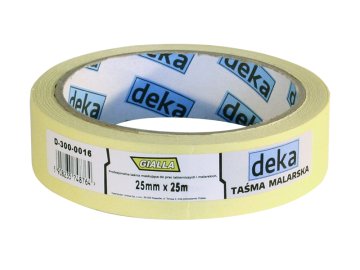 SOLID Gialla maskirna traka 19MM*25M - D-300-0015
