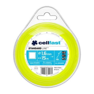 Kvadratna struna za trimer 1,6 MM 15M - C 35-011