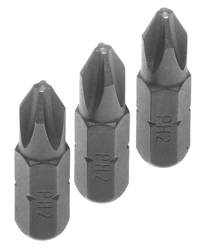 Stanley Držač bitova 6-KUTNI 1/4 3 komada PH2/25MM - S/68-946-0