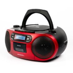 AIWA AIWA Prenosni radio Boombox BBTC-550RD s CD/MP3/USB/BT/Kazetofonom i FM PLL tunerom