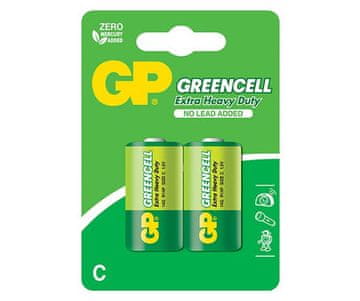 GREENCELL BATERIJE 1.5V R14 C 2 KOMADA - GP14G-U2