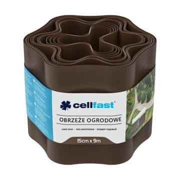 Cellfast Vrtni rub 15 cm x 9 m smeđi