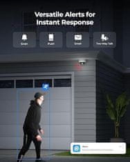 Reolink DUO P757 IP kamera, 16MP 4k+ Ultra HD, 2 objektiva, bijela