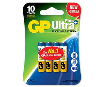 ULTRA+ ALKALNE BATERIJE LR3 AAA 1,5 V 4 KOM - GP24AUP-U4