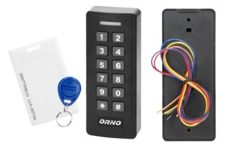 Orno KODIRANA BRAVA S ČITAČEM KARTICA IP20 ANTRACIT - ON-ZS-820