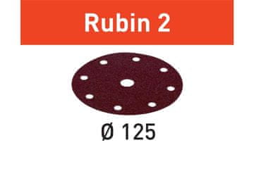 Festool Abrazivni diskovi RUBIN2 stf D125/8 P60 RU2/10 - FE 499102